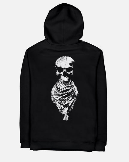 Skull Hatta | Unisex Adult Zipup - Graphic Zipup - Unisex - Jobedu Jordan