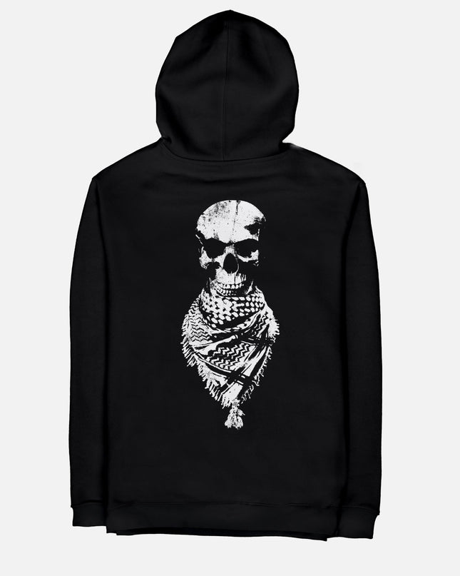Skull Hatta | Unisex Adult Zipup - Graphic Zipup - Unisex - Jobedu Jordan