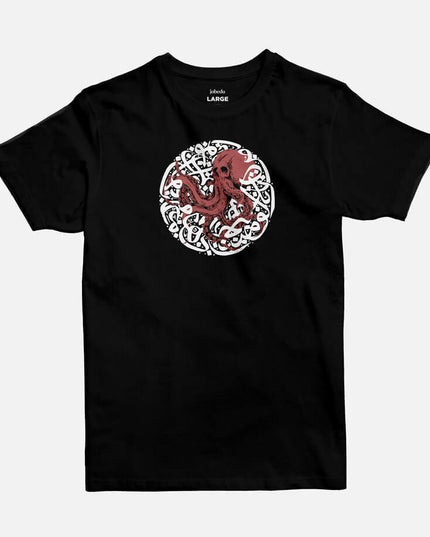 The Octopus | Basic Cut T-shirt - Graphic T-Shirt - Unisex - Jobedu Jordan
