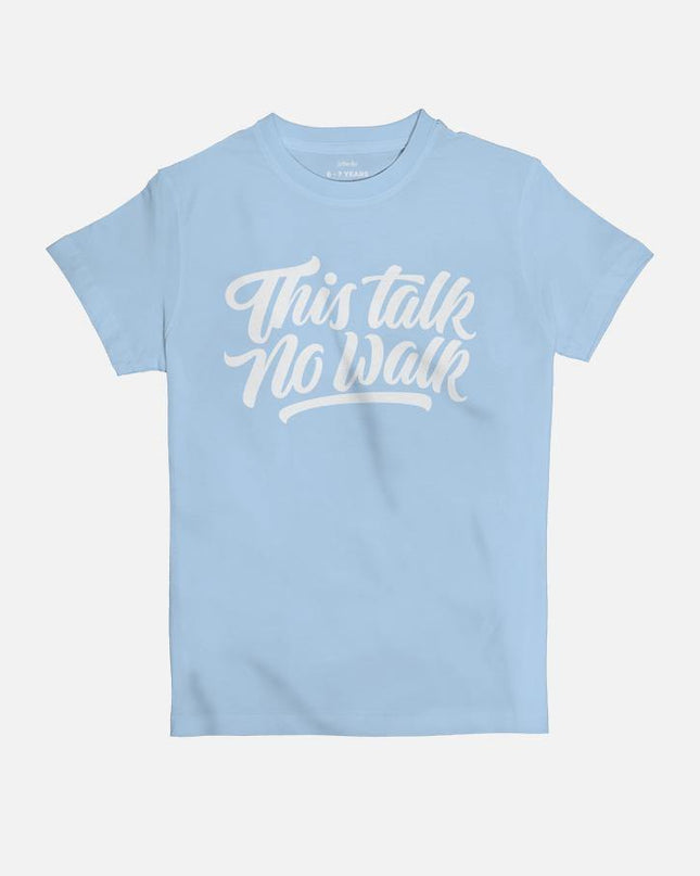 This Talk No Walk | Kid's Basic Cut T-shirt - Graphic T-Shirt - Kids - Jobedu Jordan