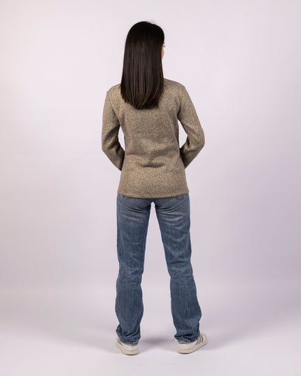 Tortilla | Women Quarter Zip Sweater - Women Quarter Zip Sweater - Jobedu Jordan