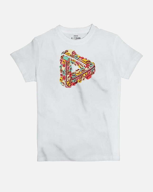 Traffic | Kid's Basic Cut T-shirt - Graphic T-Shirt - Kids - Jobedu Jordan