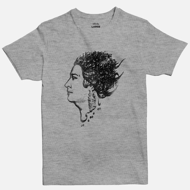 Um Kalthoum | Basic Cut T-shirt - Graphic T-Shirt - Unisex - Jobedu Jordan