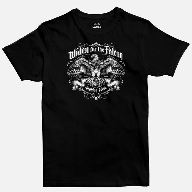 Widen For The Falcon | Basic Cut T-shirt - Graphic T-Shirt - Unisex - Jobedu Jordan