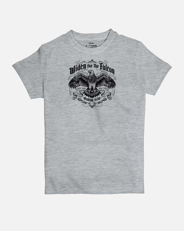 Widen For The Falcon | Kid's Basic Cut T-shirt - Graphic T-Shirt - Kids - Jobedu Jordan