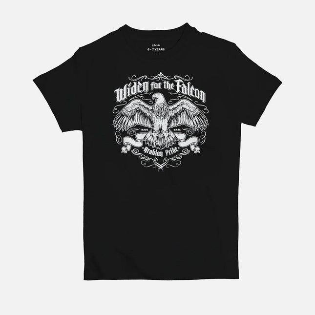 Widen For The Falcon | Kid's Basic Cut T-shirt - Graphic T-Shirt - Kids - Jobedu Jordan