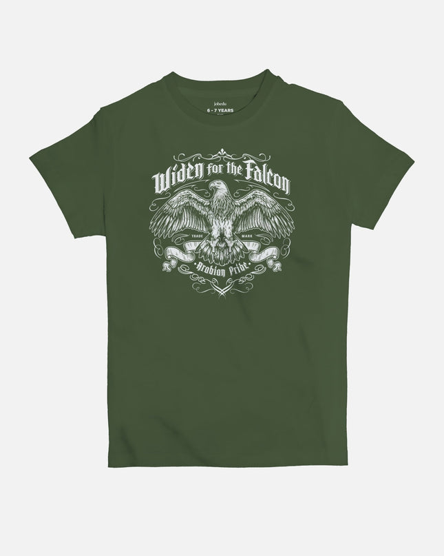 Widen For The Falcon | Kid's Basic Cut T-shirt - Graphic T-Shirt - Kids - Jobedu Jordan