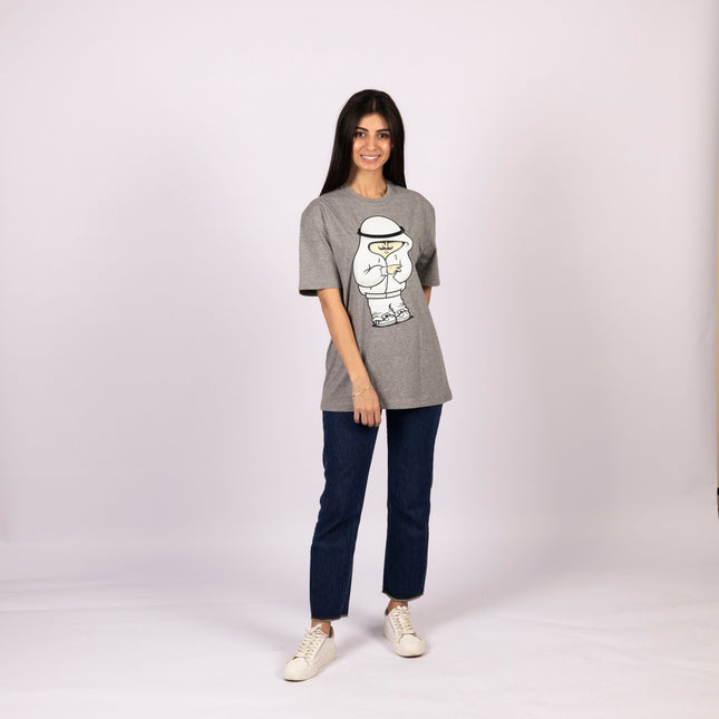 Yo | Basic Cut T-shirt - Graphic T-Shirt - Unisex - Jobedu Jordan