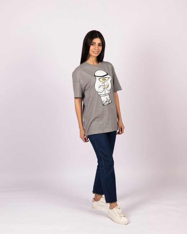Yo | Basic Cut T-shirt - Graphic T-Shirt - Unisex - Jobedu Jordan