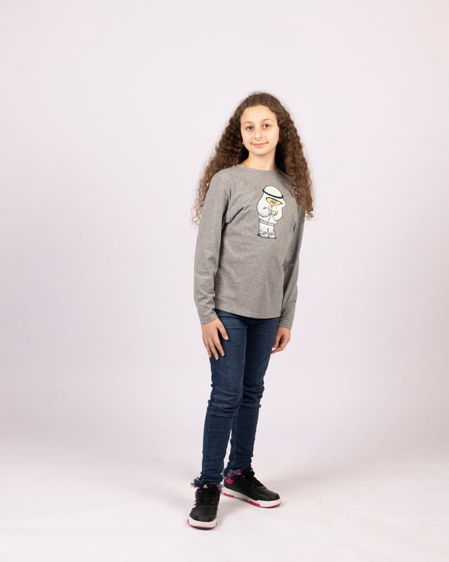 Yo | Kids Graphic Longsleeve Tshirt - Kids Graphic Longsleeve Tshirt - Jobedu Jordan