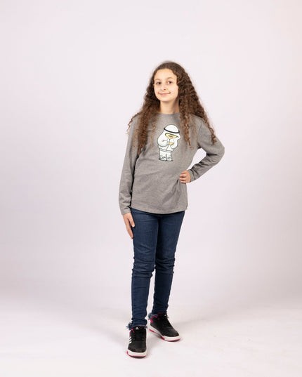 Yo | Kids Graphic Longsleeve Tshirt - Kids Graphic Longsleeve Tshirt - Jobedu Jordan