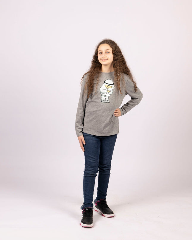 Yo | Kids Graphic Longsleeve Tshirt - Kids Graphic Longsleeve Tshirt - Jobedu Jordan